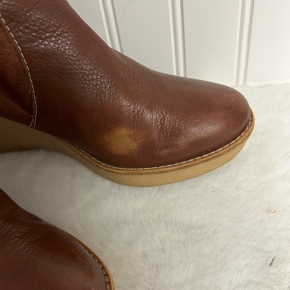 Johnston & Murphy Knee Tall Wedge Boots - Picture 8 of 11